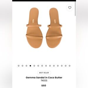 TKEES Coco Butter Sandals Women’s size 8 best seller
